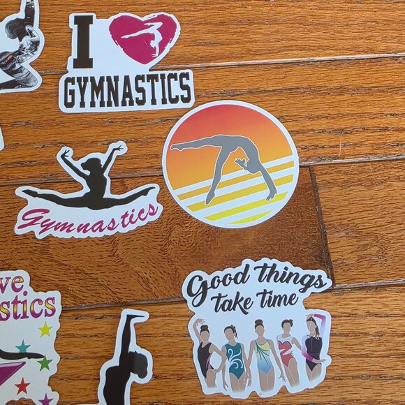 Vinyl Stickers - Gymnastics - Picture 4 of 5